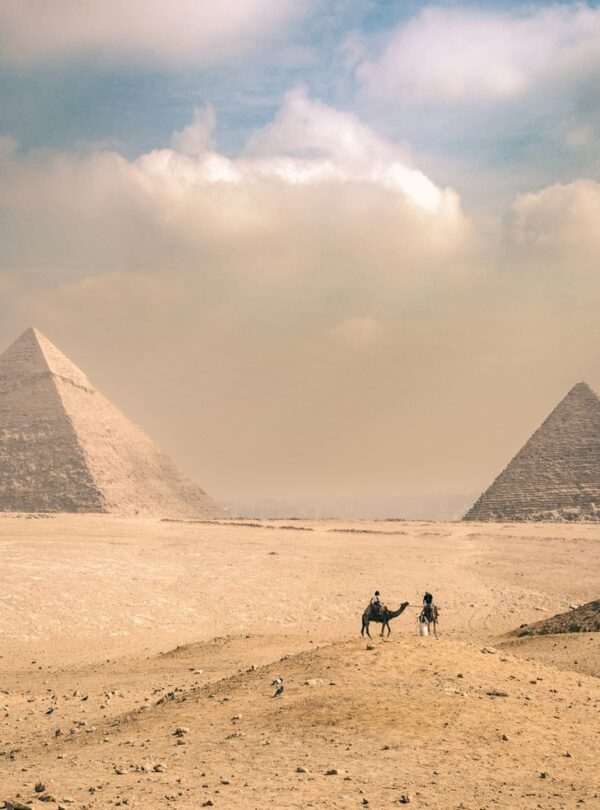 Egypt pyramids and Nile