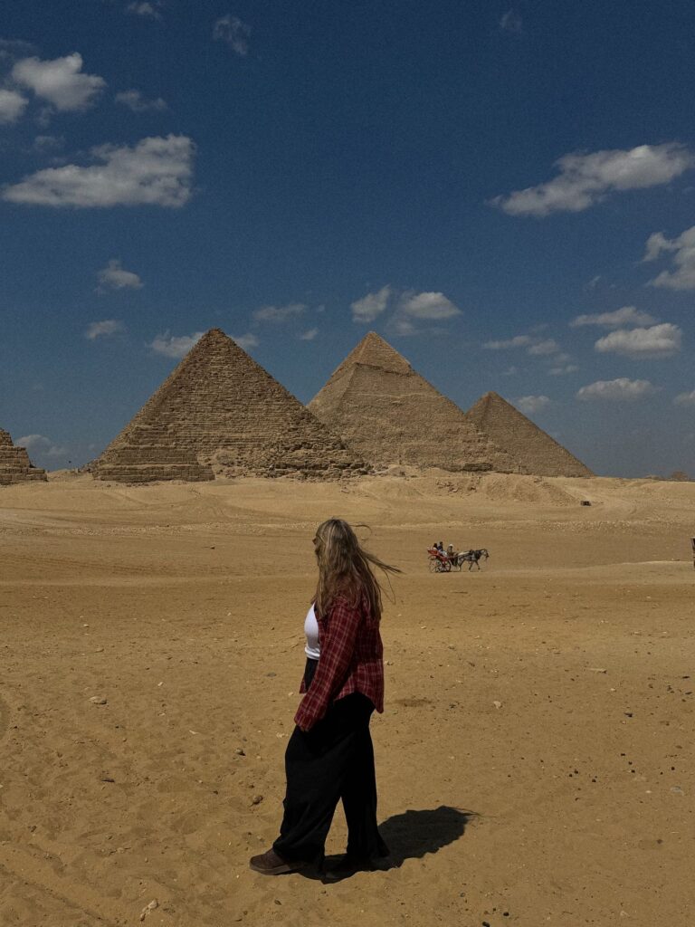 Egypt pyramids and Nile
