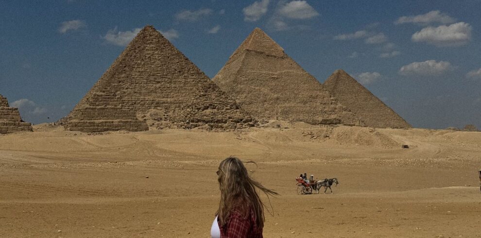 Egypt pyramids and Nile
