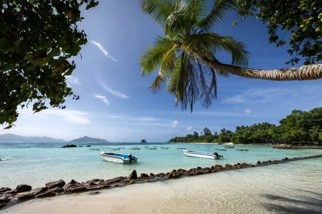 Seychelles islands honeymoon